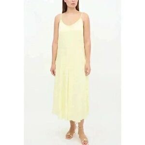 Vince, casual dress, Yellow, Small